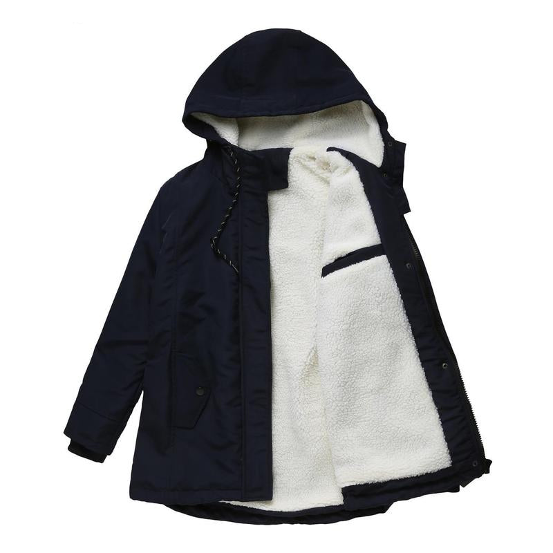 AMINA™ - Manteau d'hiver isolé avec capuche et doublure matelassée pour une chaleur ultime