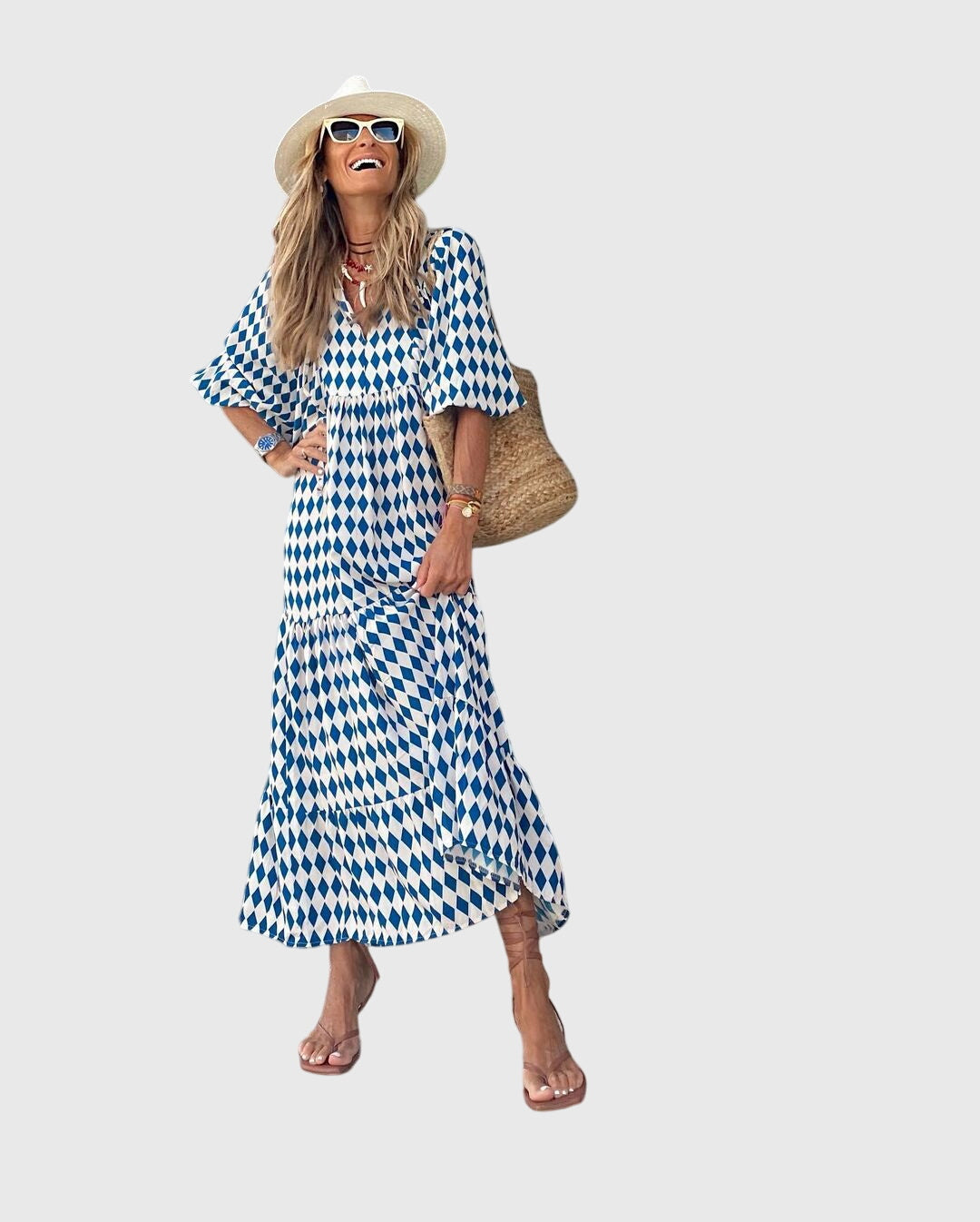 Sarah™ - Bohemian Maxi Robe