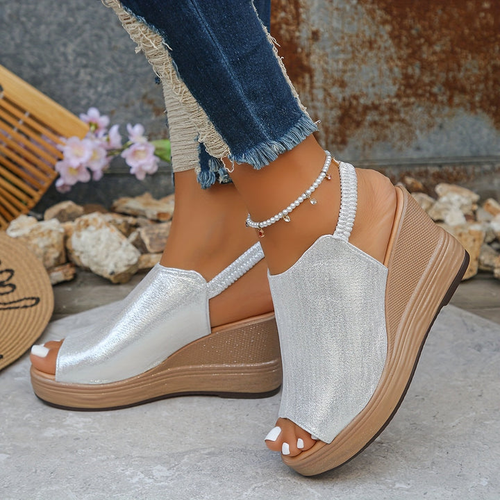 Elsa | Sandales Orthopédiques à Talon Wedge
