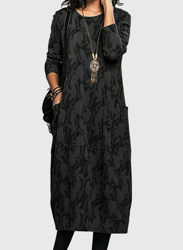 Victoria | Robe Casual à Col Rond