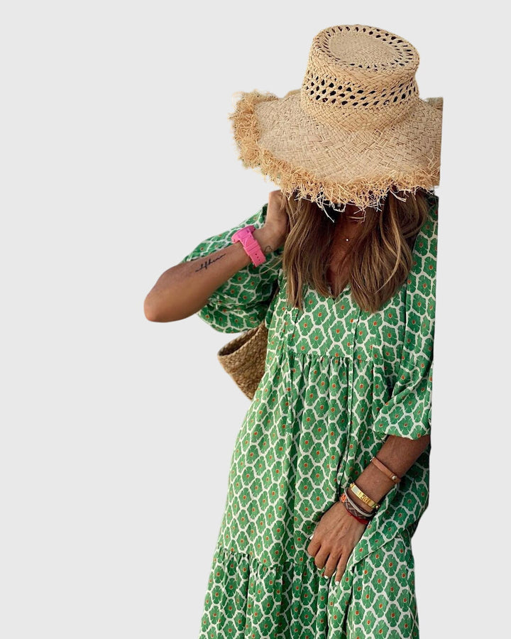 Sarah™ - Bohemian Maxi Robe