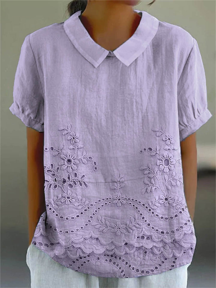 Esly | Floral Embroidered Chemise