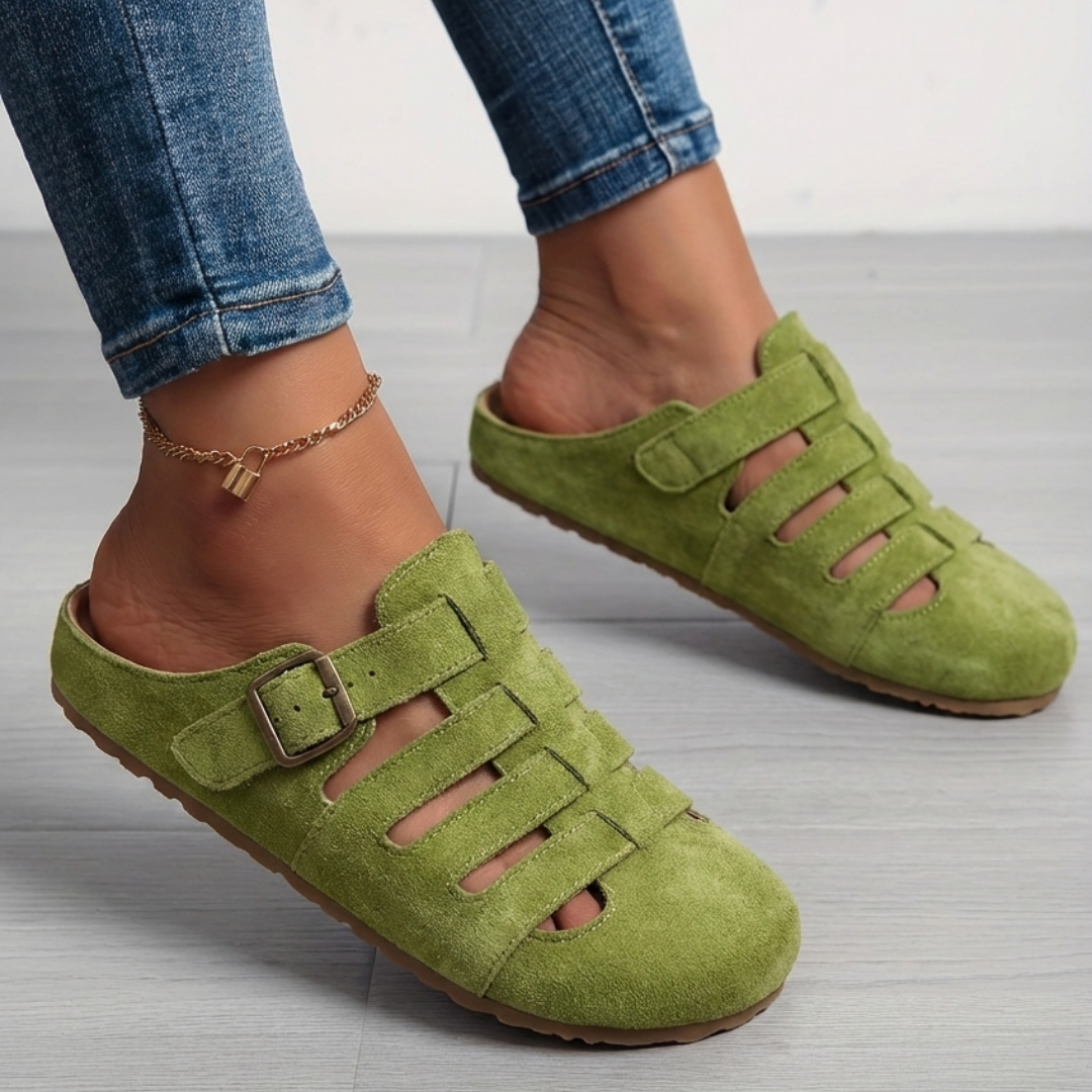 Nathalie | Sandales Mules Confortables à Enfiler