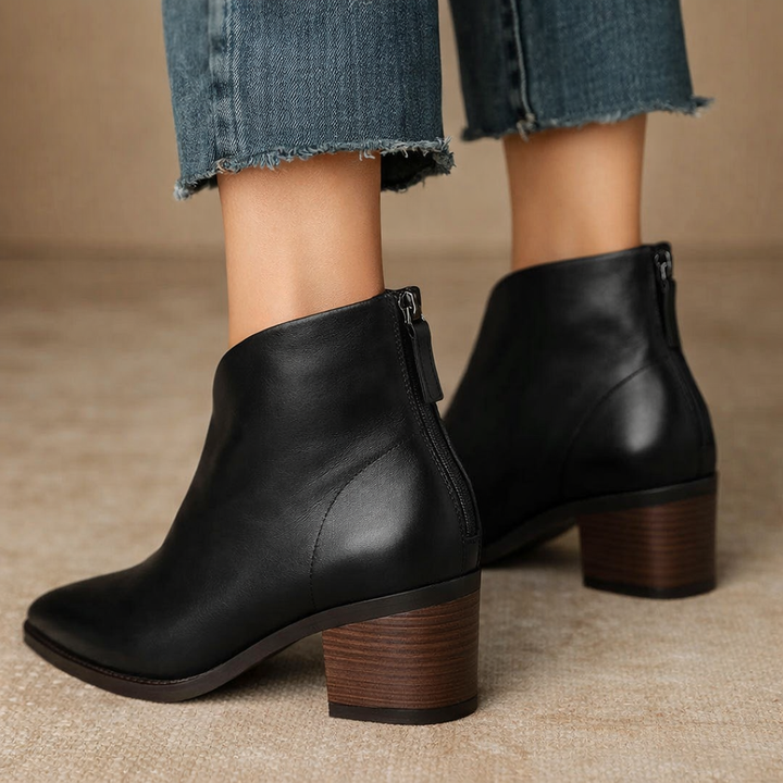 Viela® - Bottines Orthopédiques en Cuir | Édition Premium