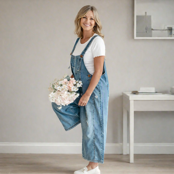 CARMELITA™ – Combinaison Ajustable Lavage Vintage