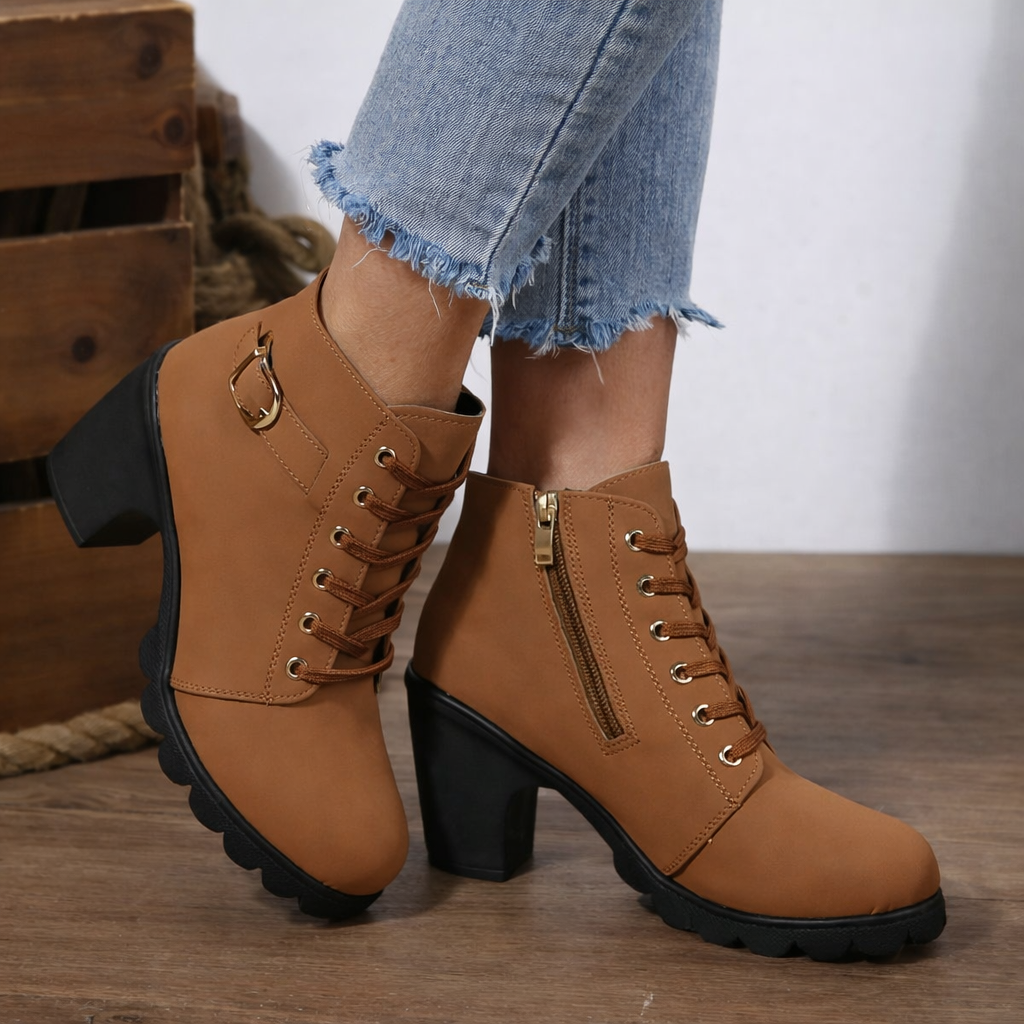 Harper™ | Bottes à talon bloc élégantes