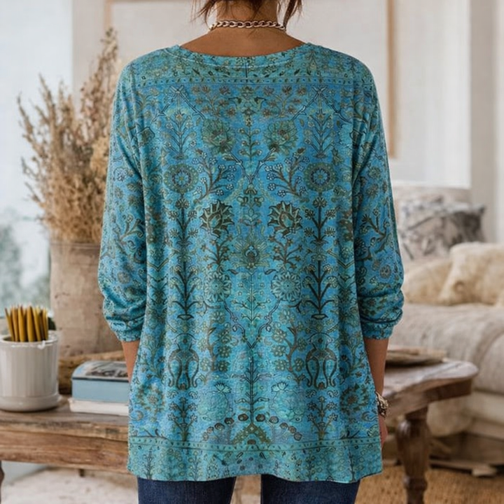 Blouse Décontractée Vintage