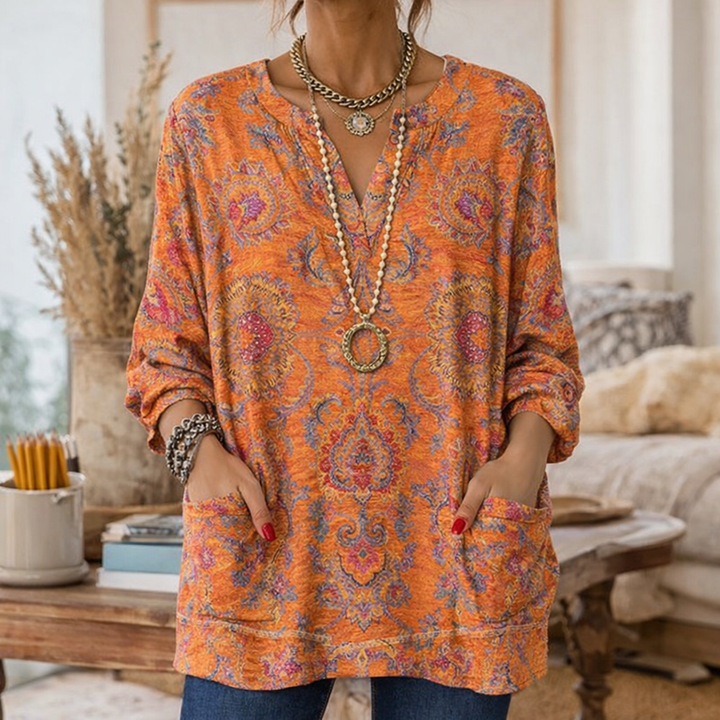 Blouse Vintage Décontractée
