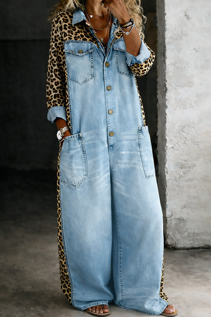 Amanda | Jean One-Piece Jumpsuit