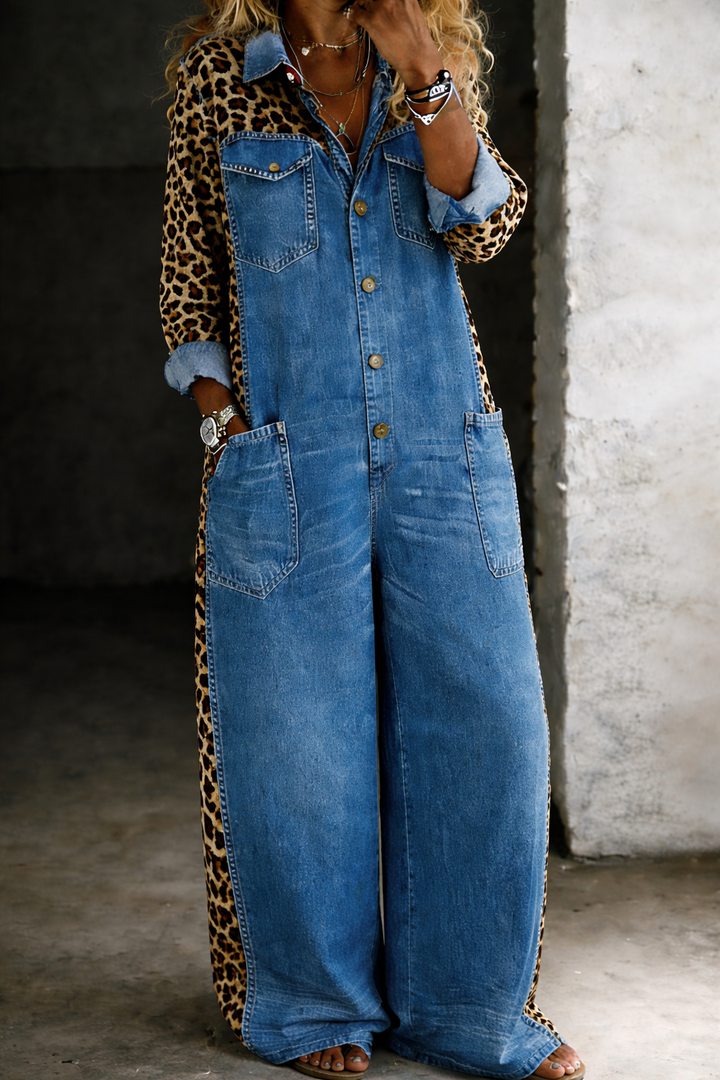 Amanda | Jean One-Piece Jumpsuit