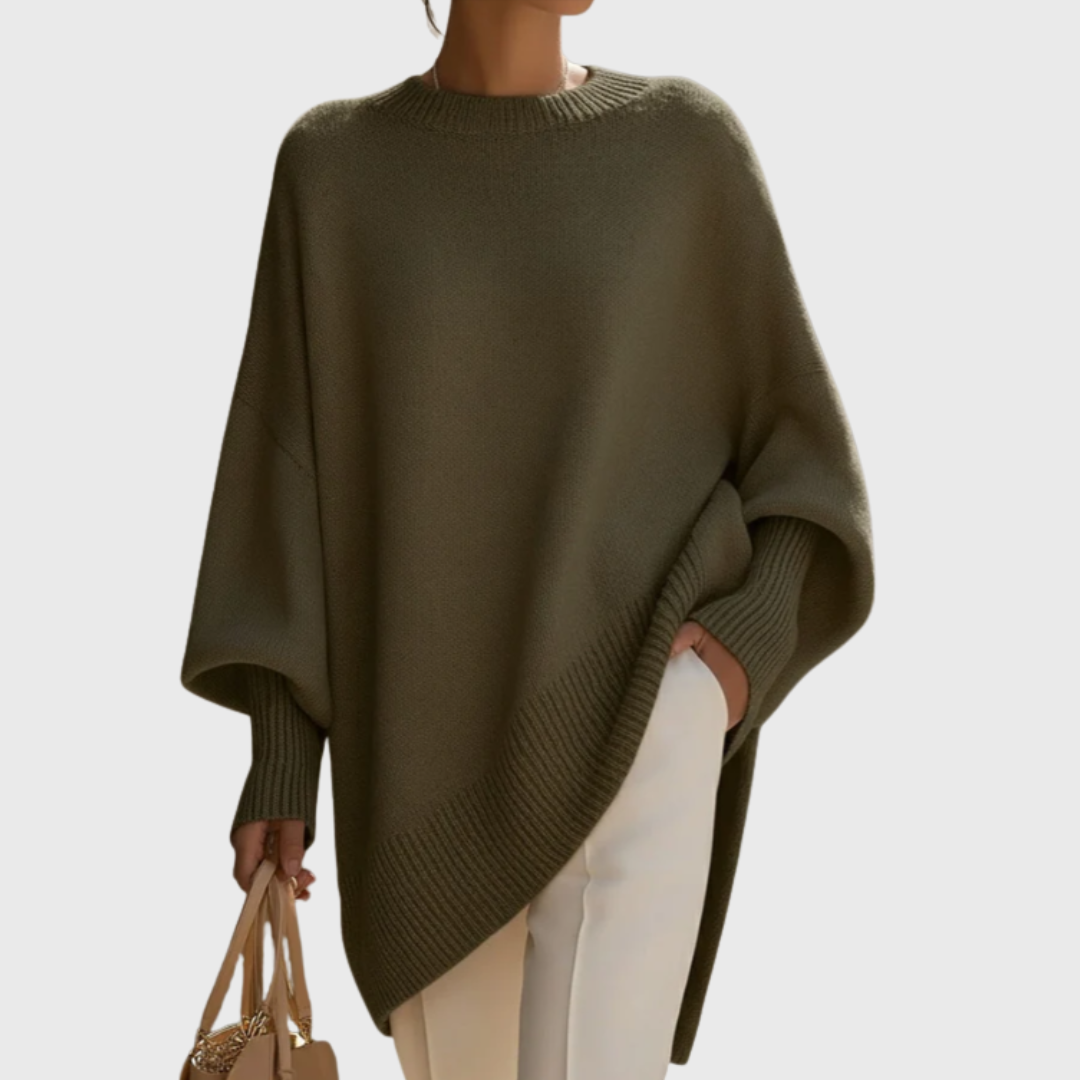 Oversized Poncho Sweater Livia I
