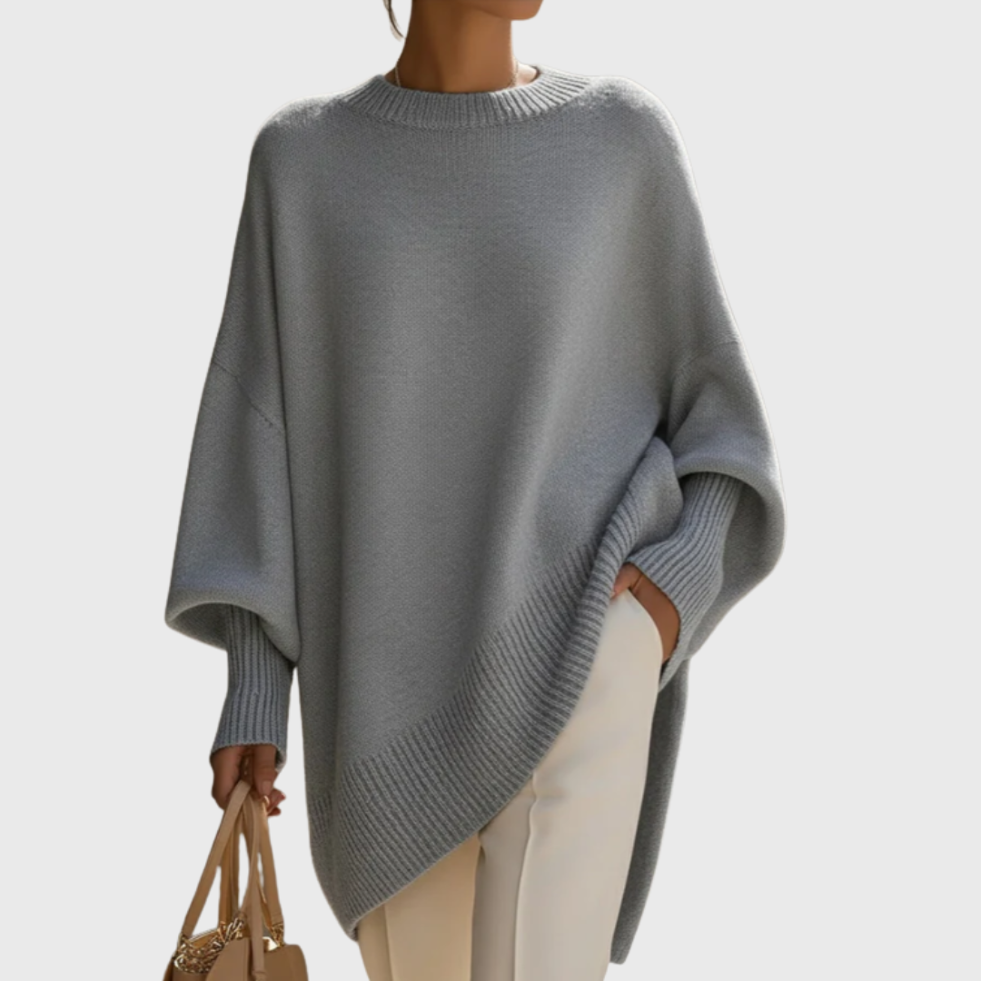 Livia I Oversized Poncho Sweater