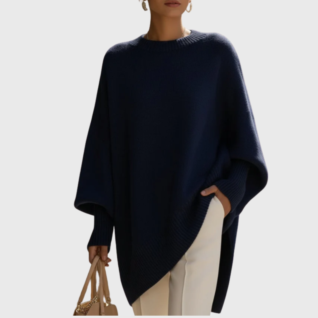 Oversized Poncho Sweater Livia I