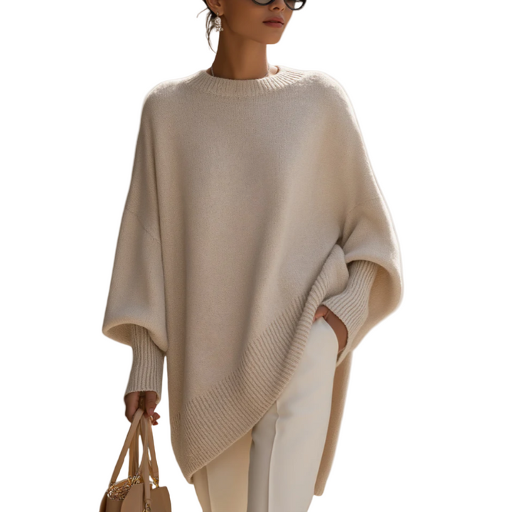 Livia I Oversized Poncho Sweater