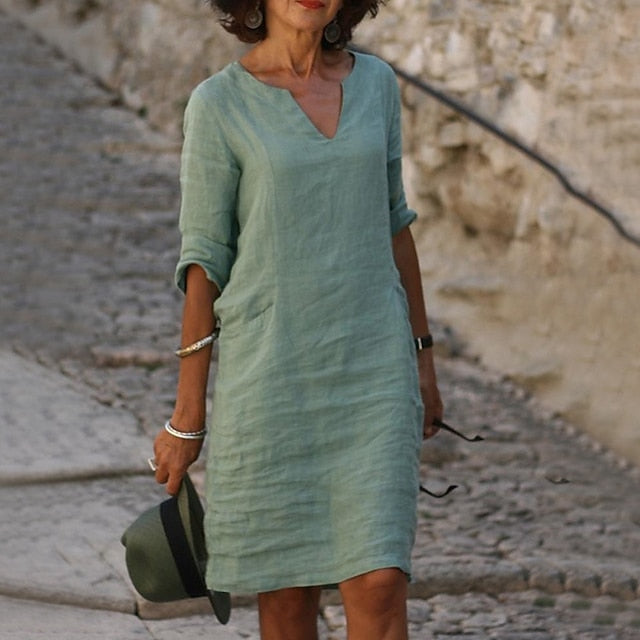 Evelien | Robe Midi Casual