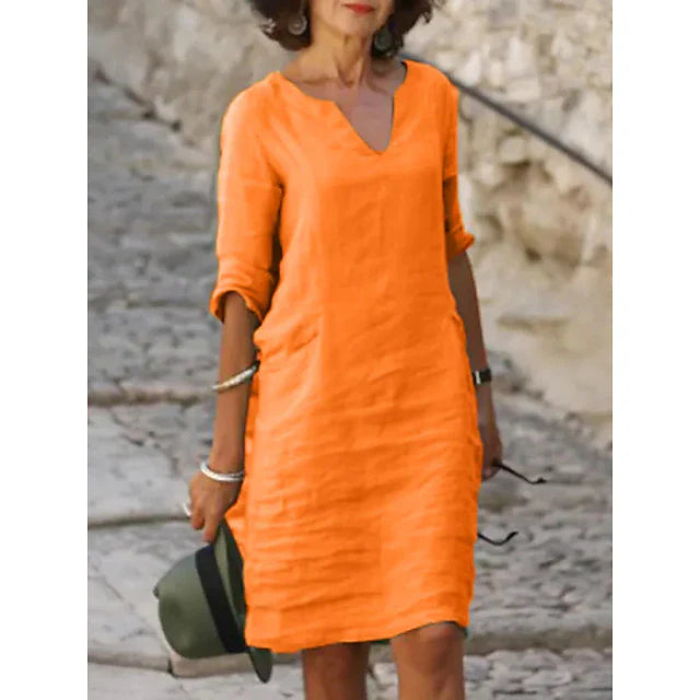 Evelien | Robe Midi Casual