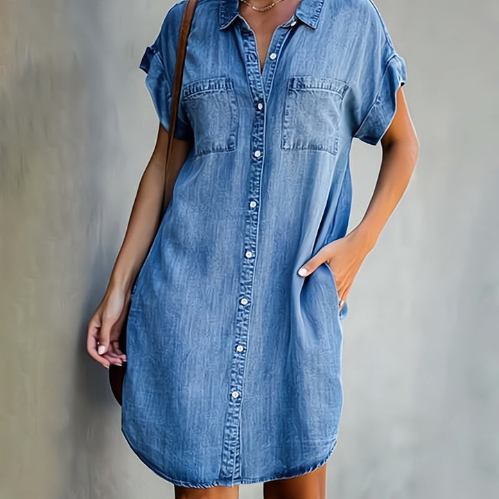 Saylor™ Robe Chemise à Boutons