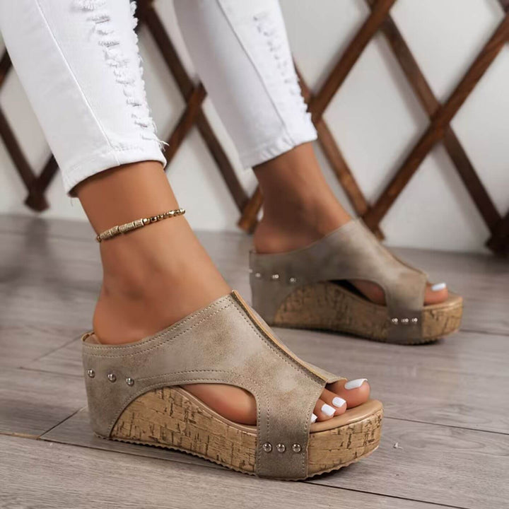 Lillian™ | Sandales Orthopédiques Confort Wedge