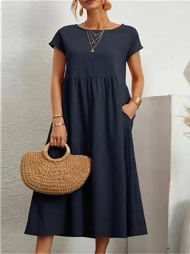Marianne | Décontractée Midi Dress