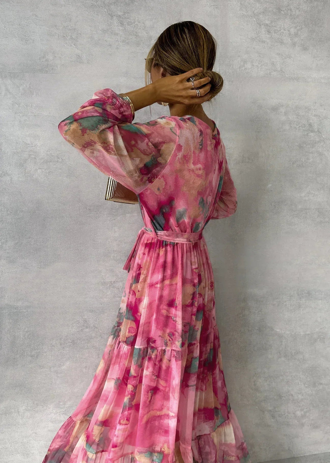 Hazel™ | Robe portefeuille à motifs floraux