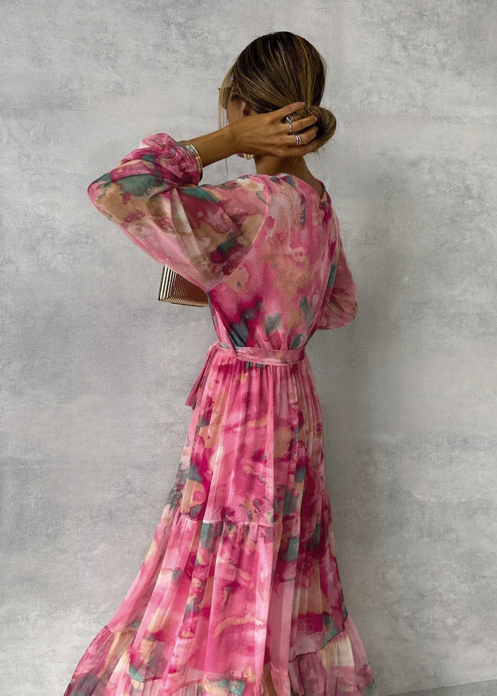 Hazel™ | Robe portefeuille à motifs floraux