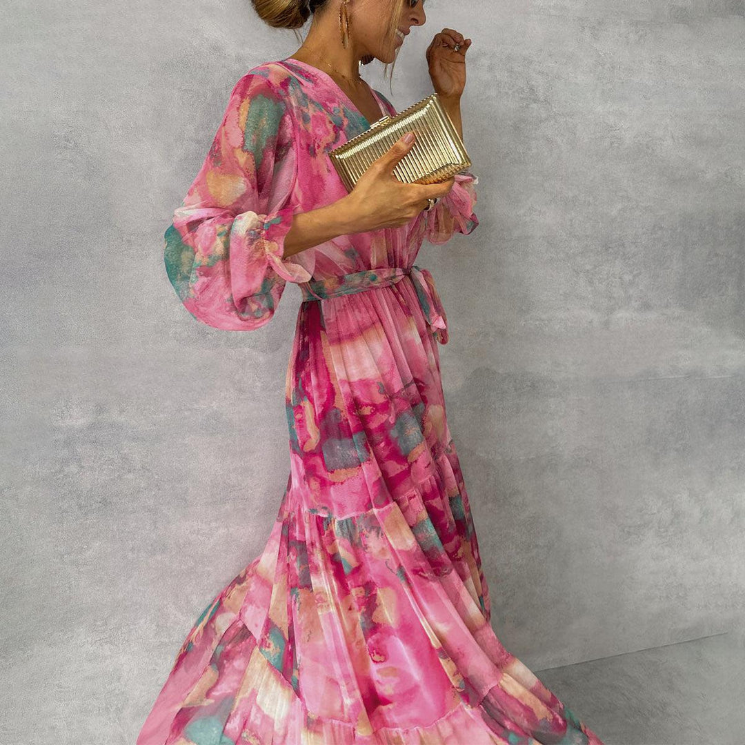 Hazel™ | Robe portefeuille à motifs floraux