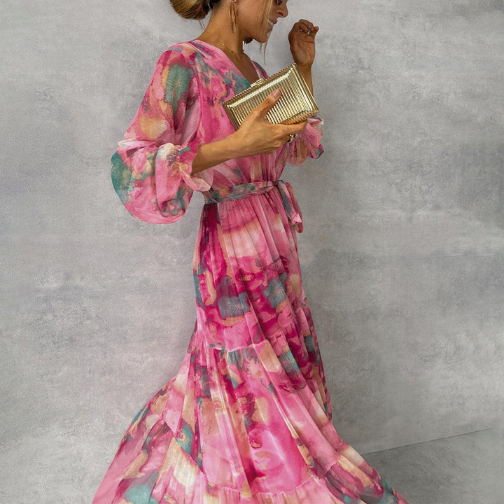 Hazel™ | Robe portefeuille à motifs floraux