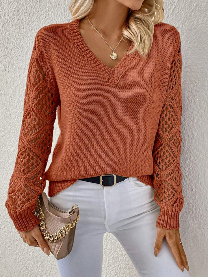 Pull Doux Elizabeth à Col en VV
