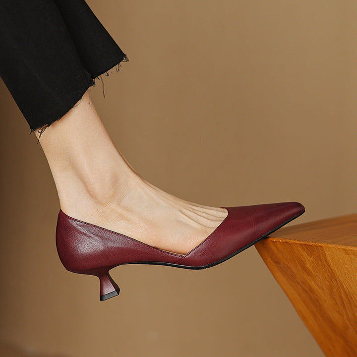 Ceyra Talons Chaton en Cuir