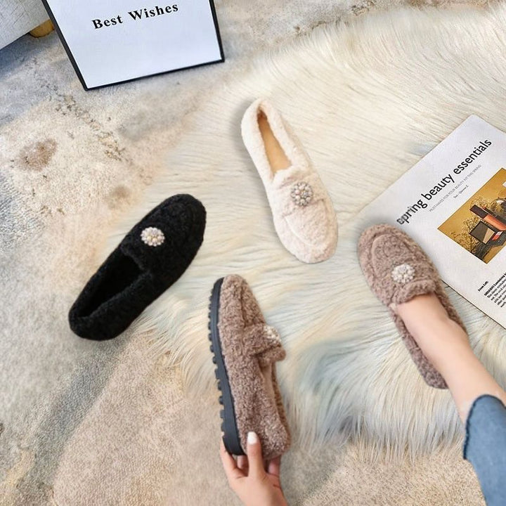 ALBA | Confortables Mocassins en Perles