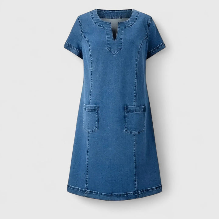 Christine | Élégante Robe en Jean