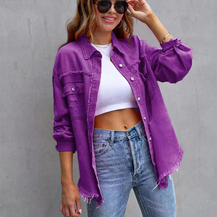Alya | Veste en Denim de Haute Qualité