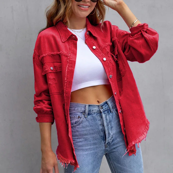 Alya | Veste en Denim de Haute Qualité