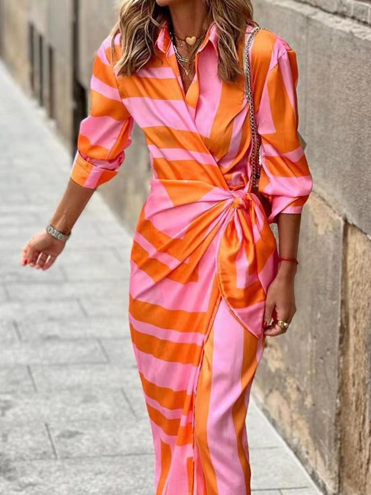 Amelia™ | Imprimé Robe Enveloppante
