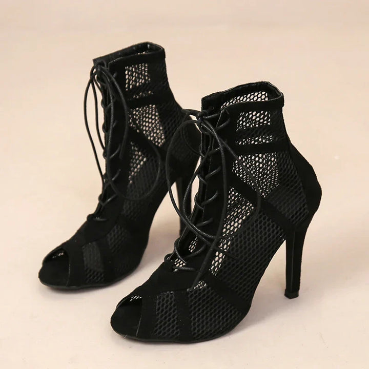 GAYLE™ – Élégantes Talons Hauts en Maille