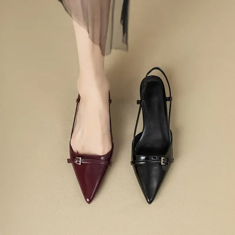 MIRELLA™ – Classiques Sandales à Talon Moyen
