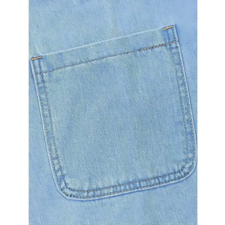 Robe Saylorr™ Style Denim Décontracté