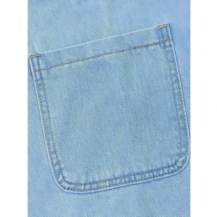 Robe Saylorr™ Style Denim Décontracté
