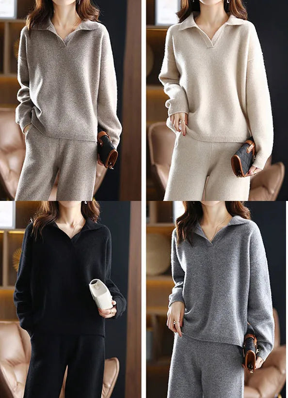 Grace | Ensemble Polo en Tricot