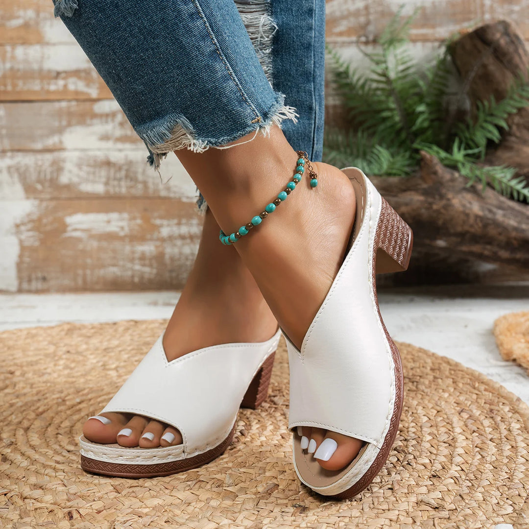 Selena | Baskets à Enfiler Hautes