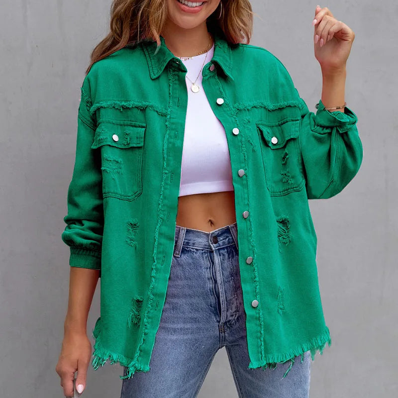 Alya | Veste en Denim de Haute Qualité