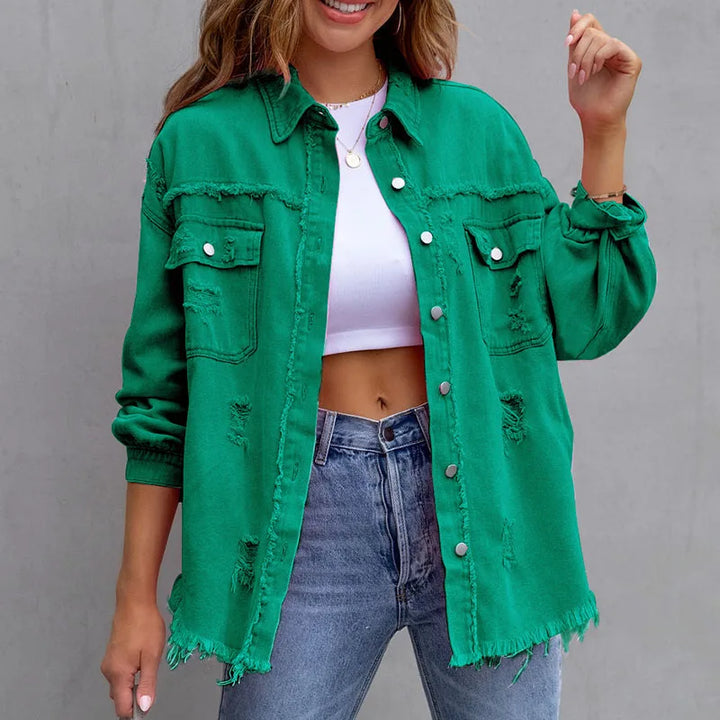 Alya | Veste en Denim de Haute Qualité