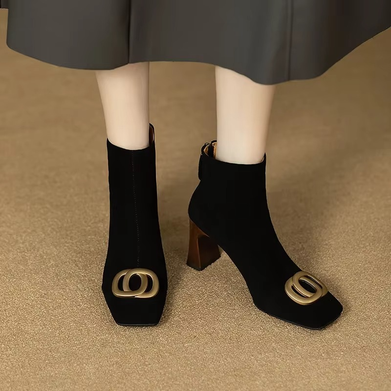 Bottes en Velours d'Opium