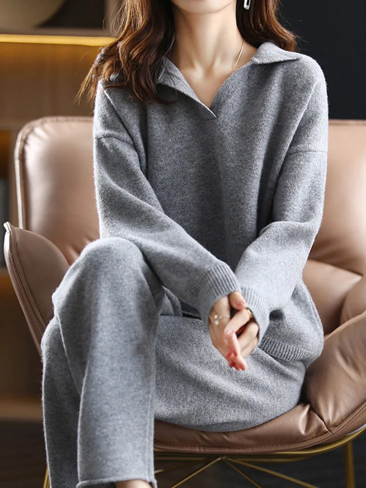 Grace | Ensemble Polo en Tricot