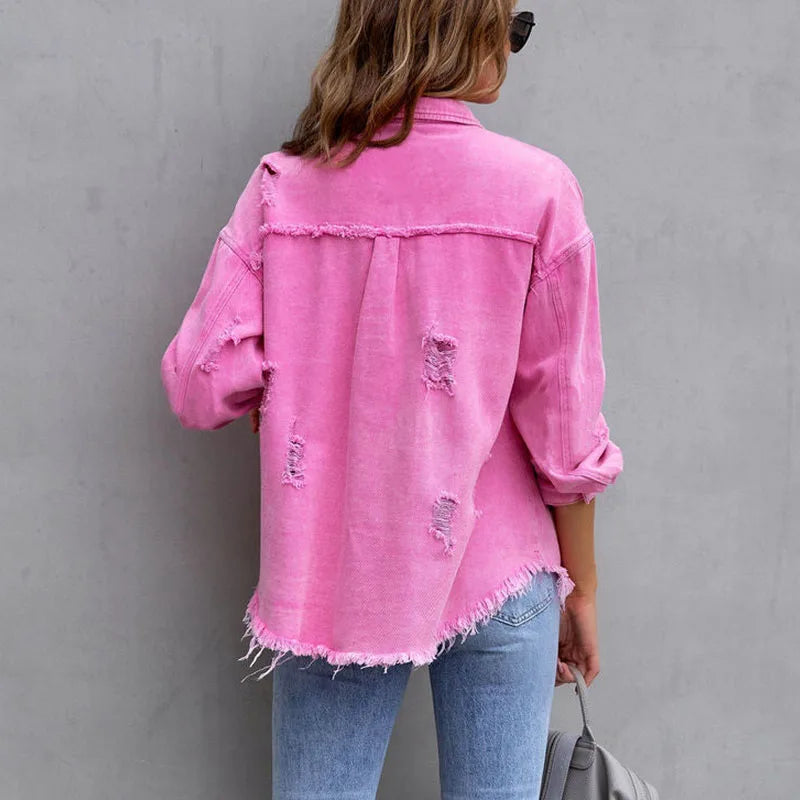 Alya | Veste en Denim de Haute Qualité