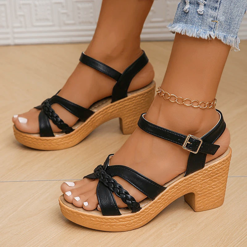 Meyna | Talons Orthopédiques Élevés Pour Femme