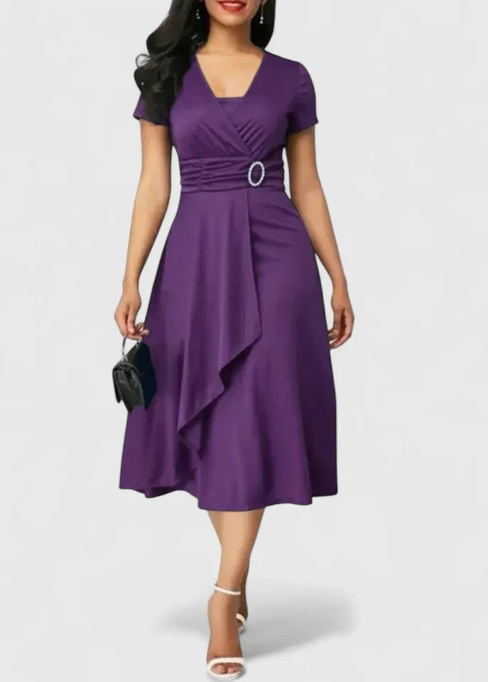 Zhyrelle | Élégante Robe Midi