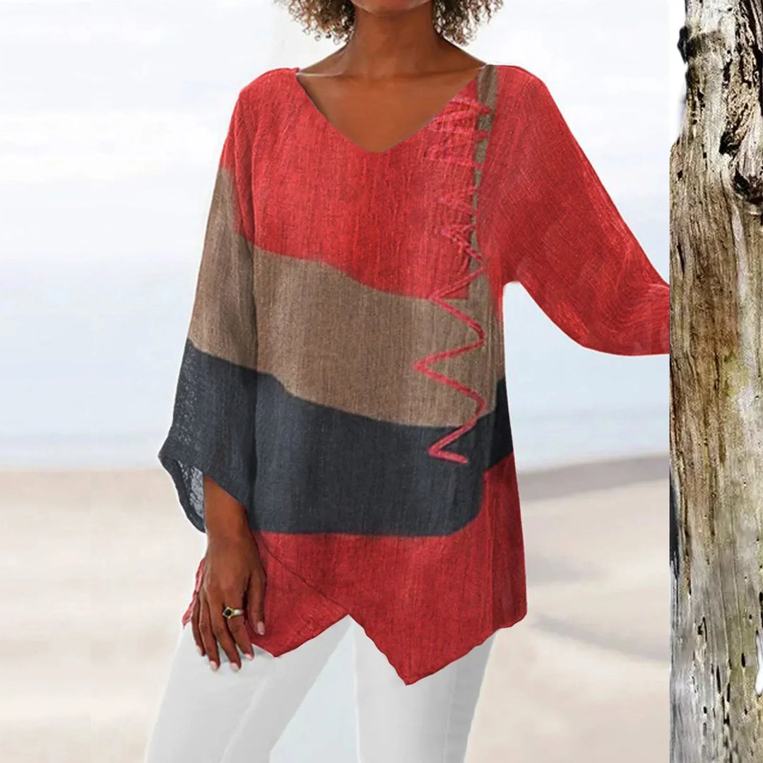 SHELBY | HAUT À MANCHES LONGUES LOOSE-FIT