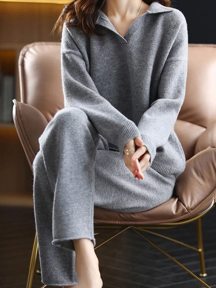 Grace | Ensemble Polo en Tricot