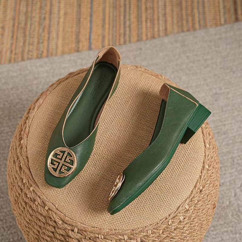 Ballerines en Cuir Orchard
